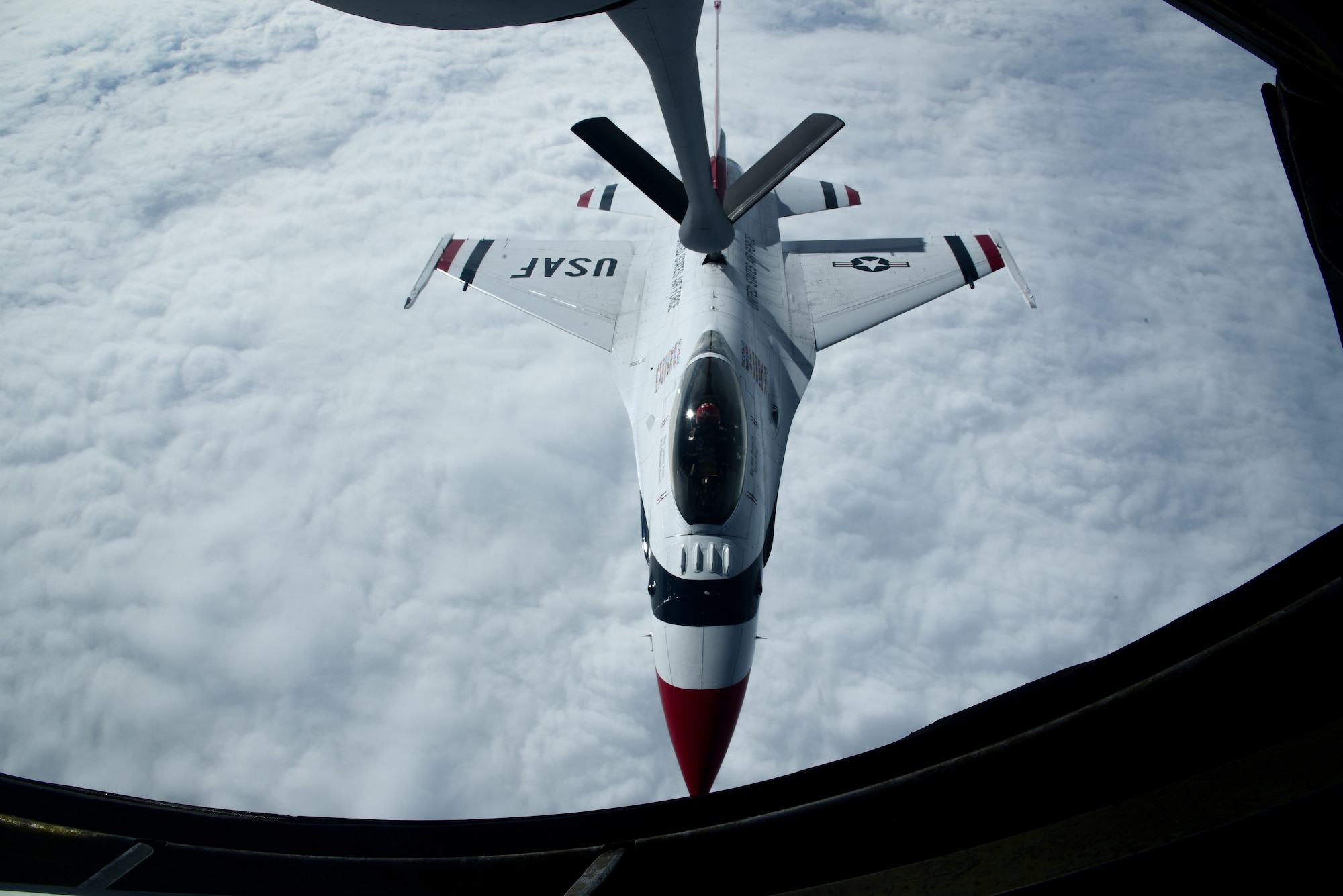 22 ARW, Thunderbirds, F-16, Refueling, KC-135