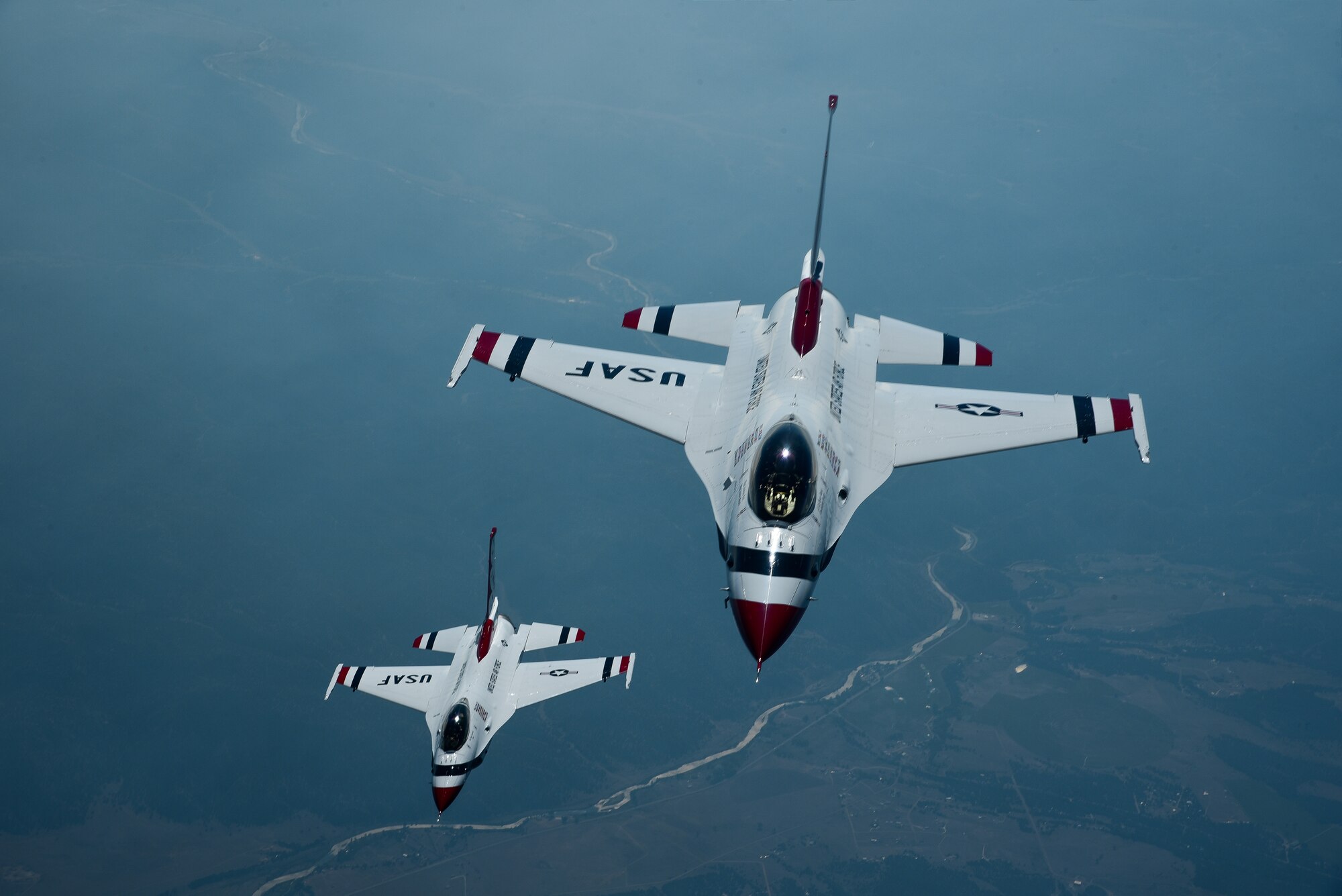 22 ARW, Thunderbirds, F-16, Refueling, KC-135