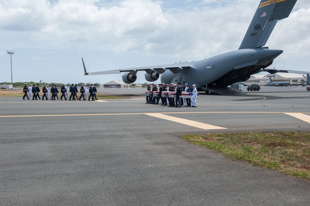 The United Nations Command recently repatriated 55 transfer cases from North Korea that contain what are believed to be the remains of American service members lost in the Korean War.