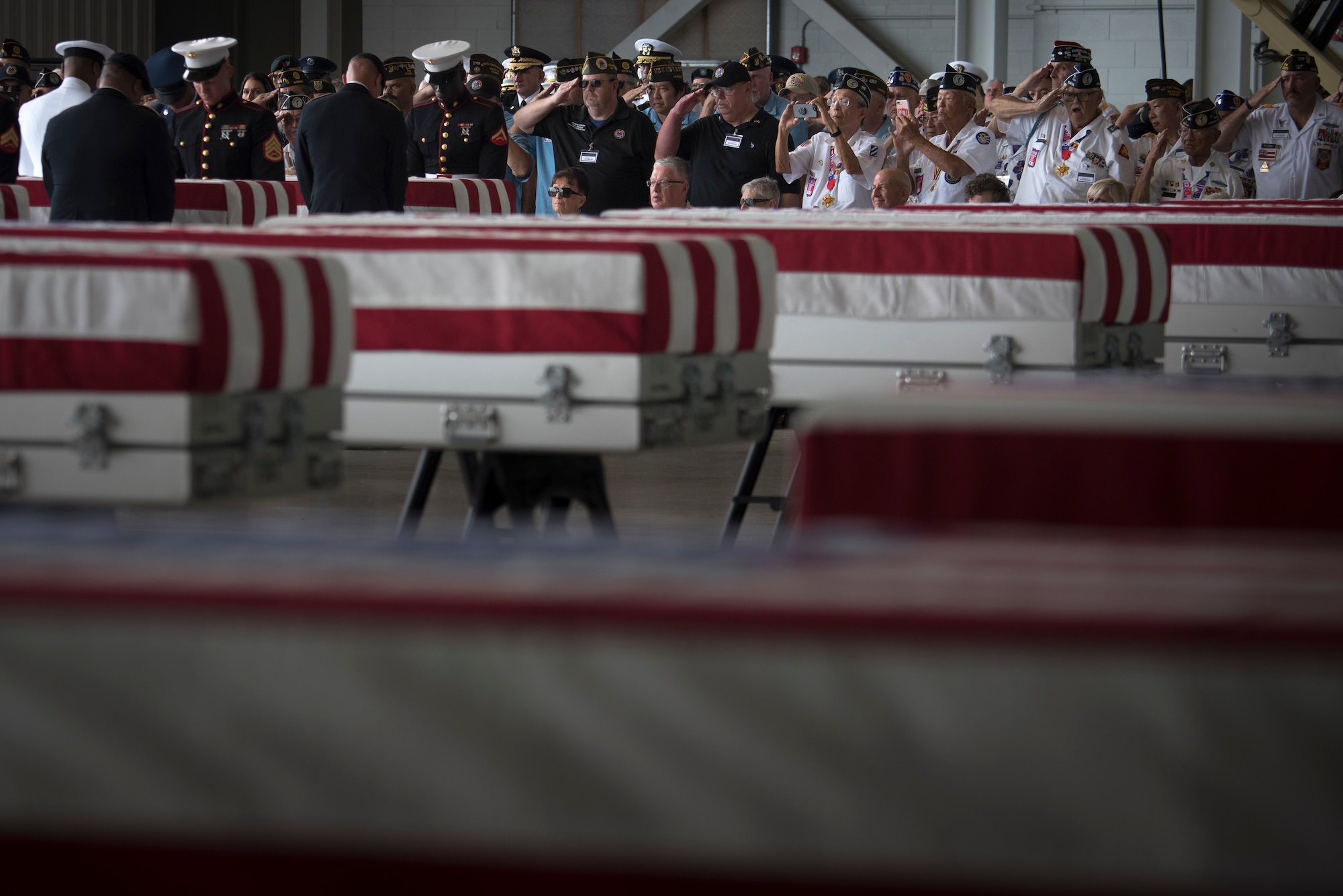 The United Nations Command recently repatriated 55 transfer cases from North Korea that contain what are believed to be the remains of American service members lost in the Korean War.