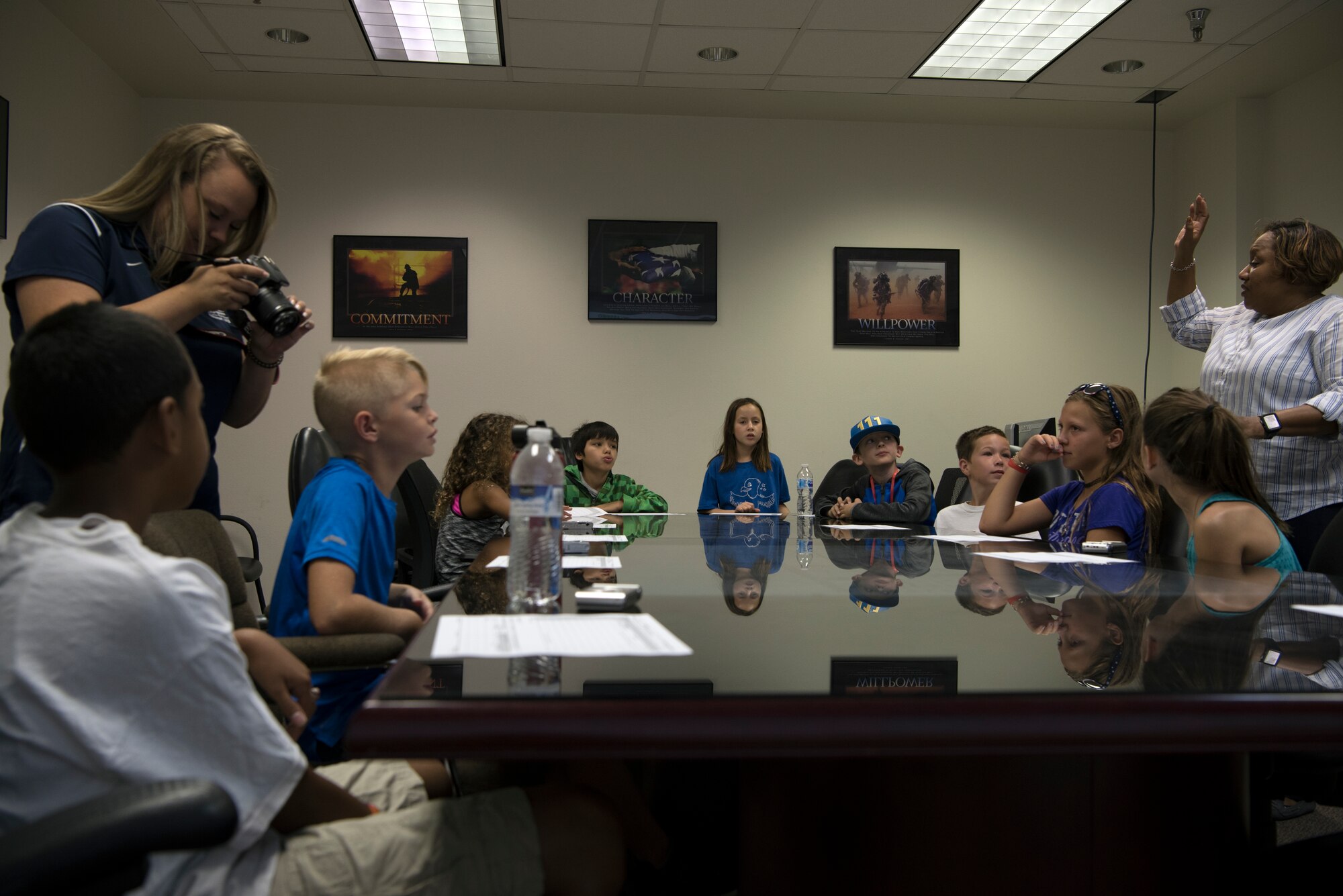 Youth and Teen Development tour of  careers in aviation and Science, Technology, Engineering and Mathmatics.