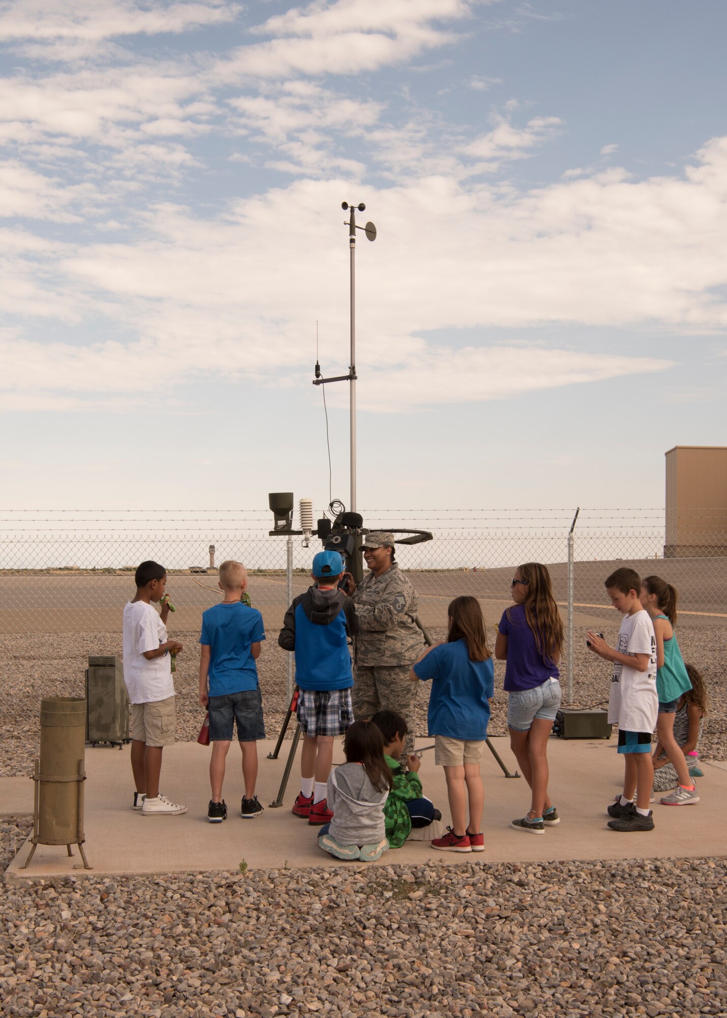 Youth and Teen Development tour of  careers in aviation and Science, Technology, Engineering and Mathmatics.