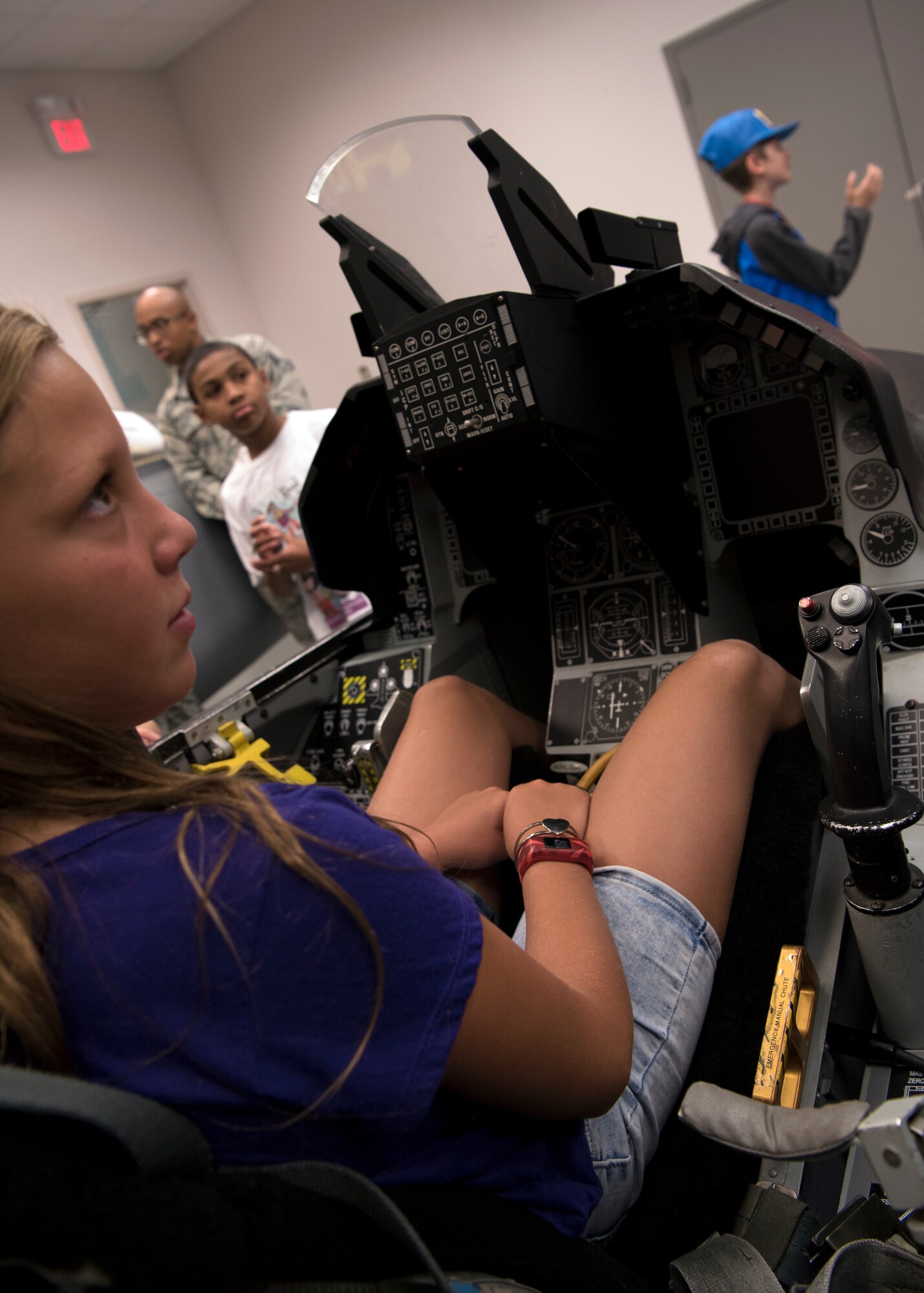 Youth and Teen Development tour of  careers in aviation and Science, Technology, Engineering and Mathmatics.