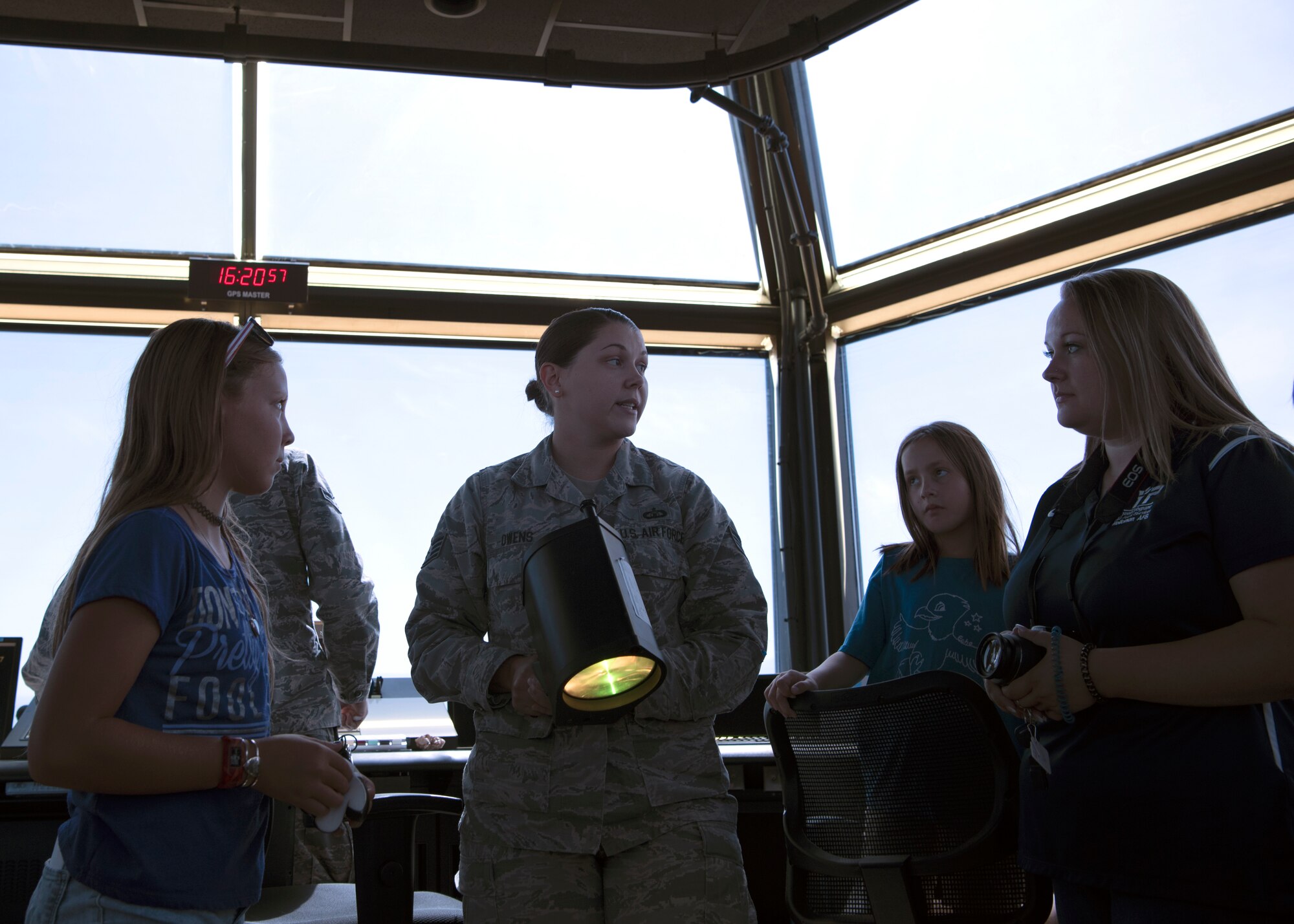 Youth and Teen Development tour of  careers in aviation and Science, Technology, Engineering and Mathmatics.