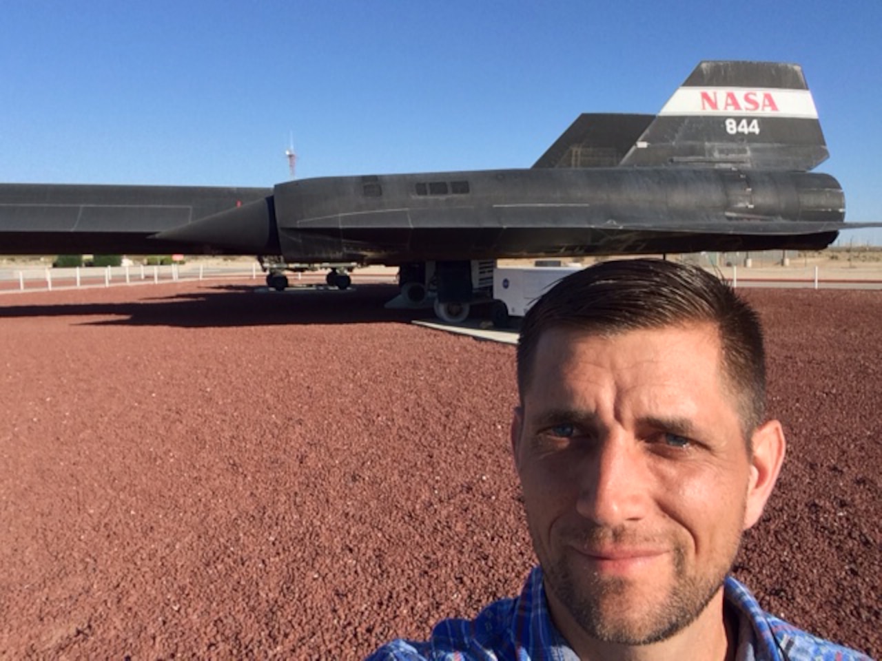 Navy Lt. Todd Coursey’s summer will be spent at NASA’s Armstrong Flight Research Center in Edwards, Calif., where he is participating in a rare directed-study internship with the space organization. Navy photo by Lt. Todd Coursey