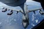 U.S. Air Force B-52s train with U.S. Navy P-8s in East China Sea