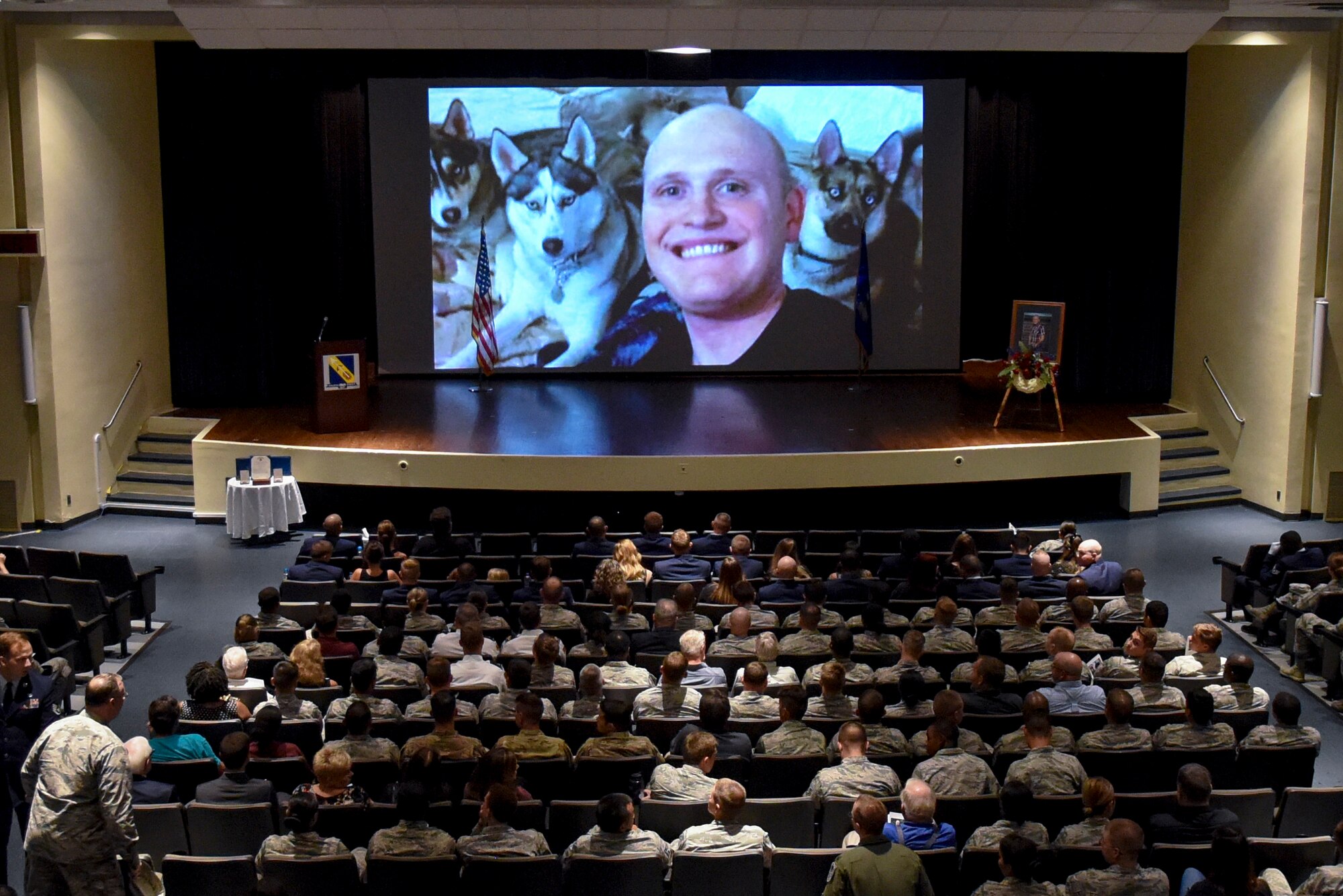 Memorial service held for fallen 4th CES Airman