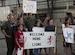 Family and friends welcome home the Airmen from the 16th Airlift Squadron Aug. 2, 2018, at Joint Base Charleston S.C. The 16th AS Airmen managed to complete a total of 1,045 sorties over a span of 2,212 hours, moving 35.6 million pounds of cargo to include 4,980 pallets and 10,914 passengers during their three-month tour in the Air Force Central Command area of responsibility.