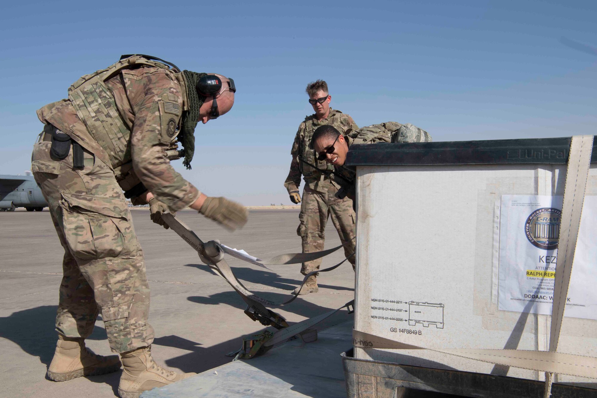Porters do more than move the mission in northern Iraq