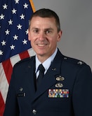 Official portrait of Col. Darring K. Anderson, the 119th Wing commander.