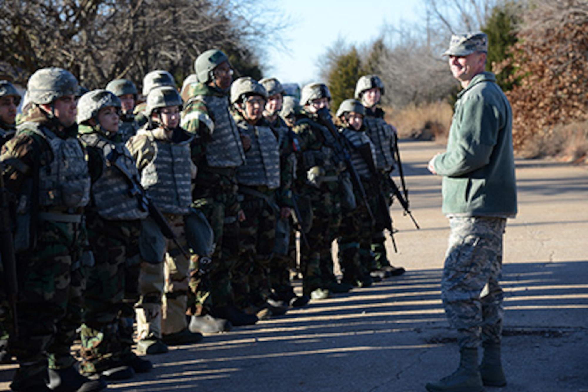 troops receive motivation from AFMC deputy commander