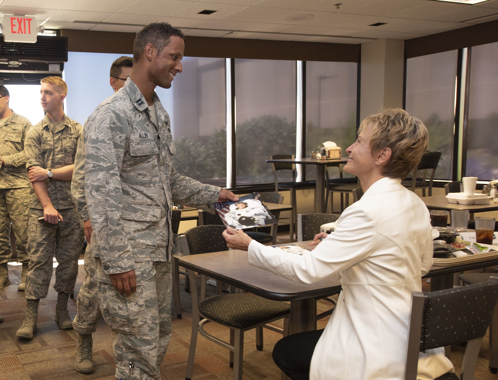 Retired astronaut engages Schriever Airmen