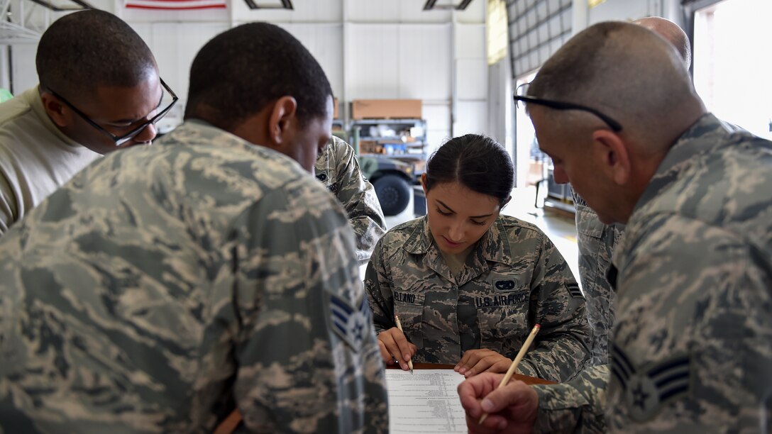 The 76th Aerial Port Squadron holds the 76er competition annually as a fun way to train. The competition consists of six parts: a hundred question test, a pallet build up, a 10K forklift obstacle course, a 25K Halverson obstacle course, a team physical training course, and an Engine Running Onload/Offload without the engine running.