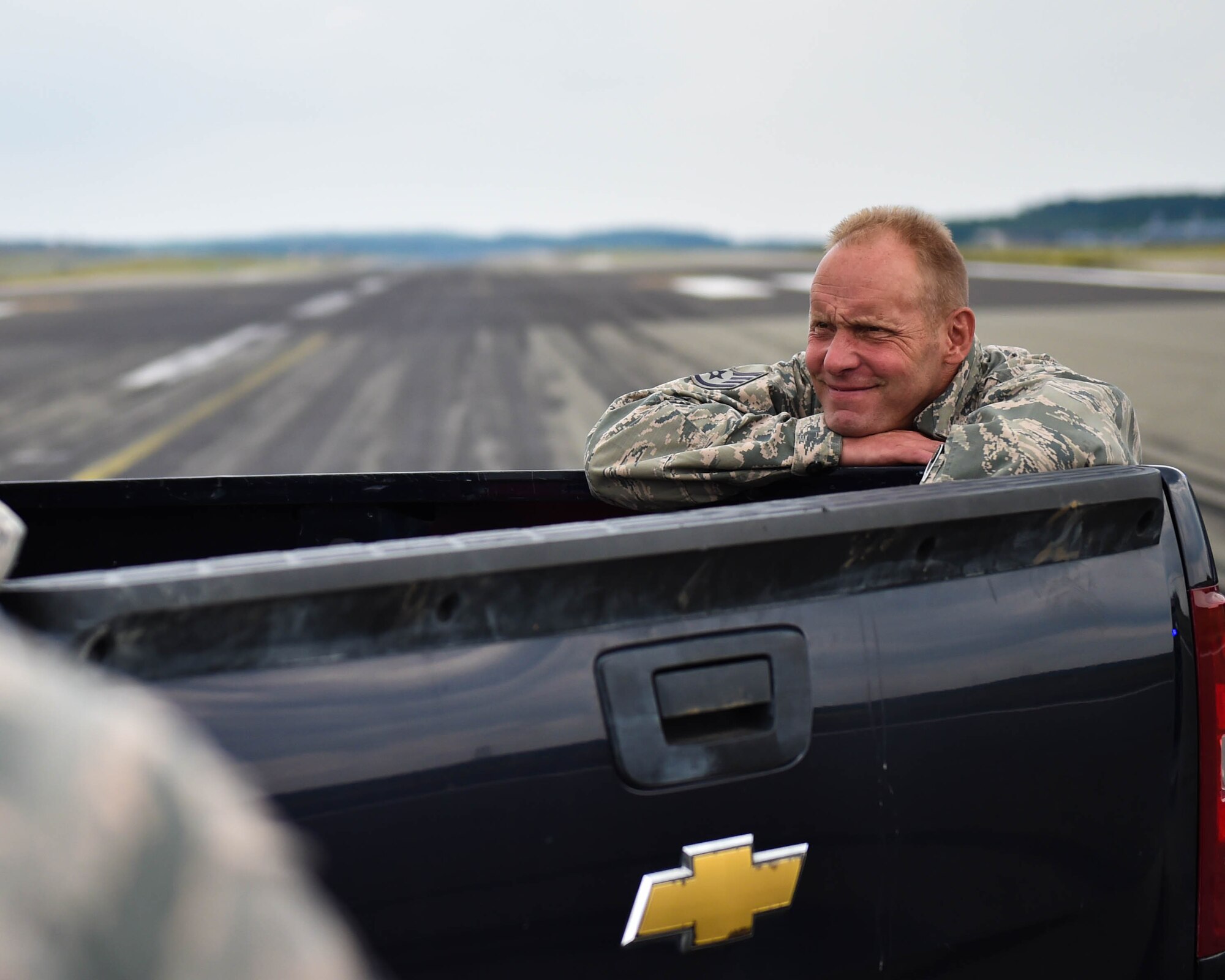 After a General Dynamics F-16 Fighting Falcon tore asphalt from the flightline, Springsteen aided Spangdahlem’s CES to have the flightline repaired within an hour. The 910th AW Reserve Citizen Airmen on annual tour in Germany trained with their active duty counterparts and filled critical shortages for the active duty during their peak leave period. (U.S. Air Force photo/Senior Airman Noah J. Tancer)