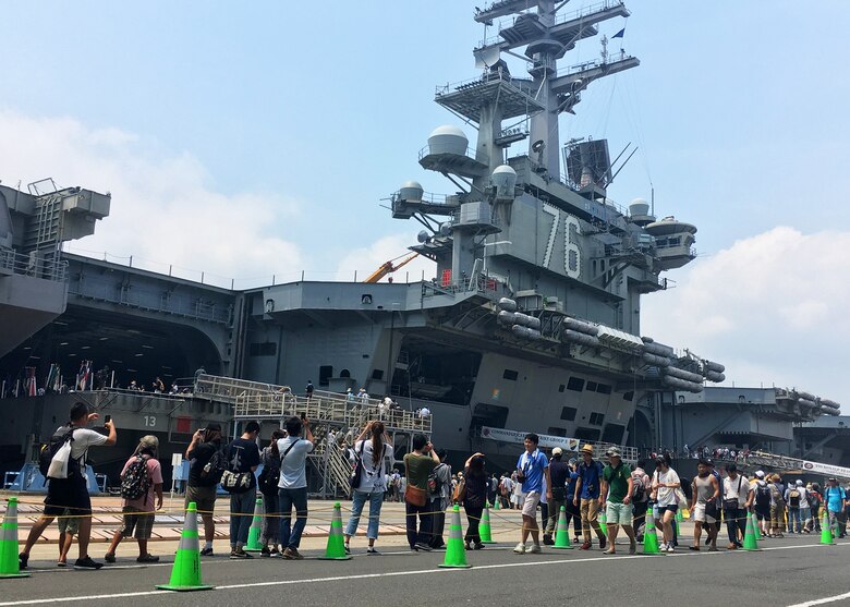 More than 38,000 Guests Visit Fleet Activities Yokosuka for Friendship Day