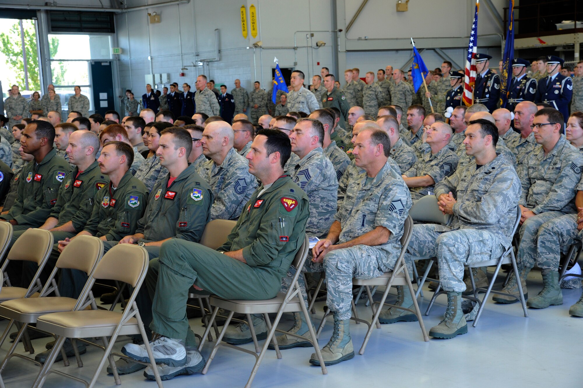 142nd Fighter Wing Change of Command