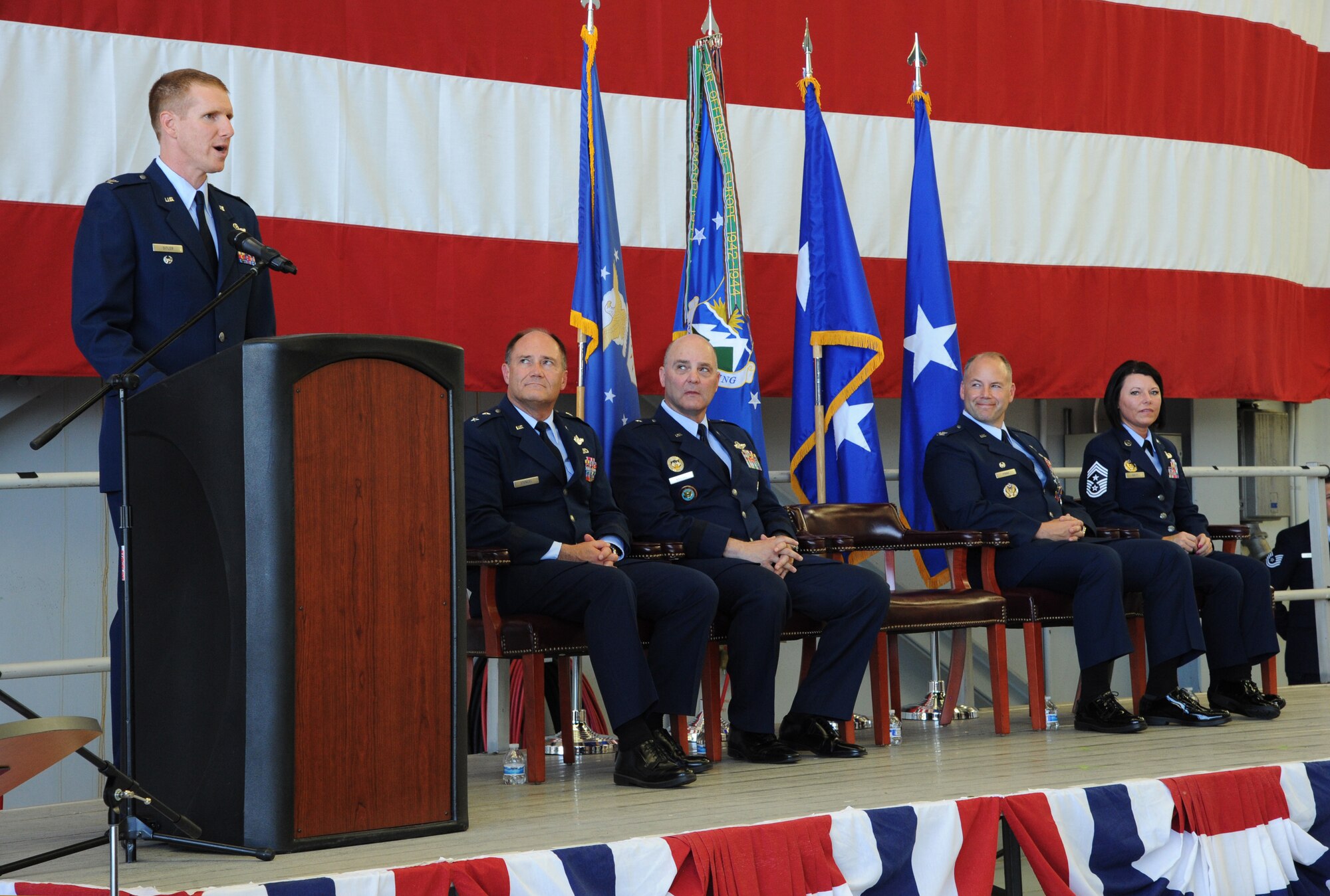 142nd Fighter Wing Change of Command