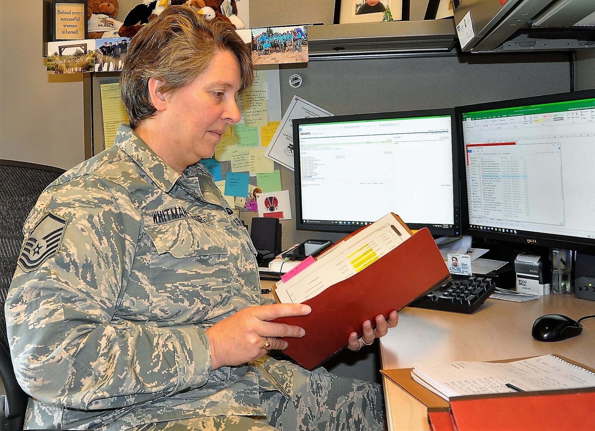 Master Sgt. Amy Whitman-Rector