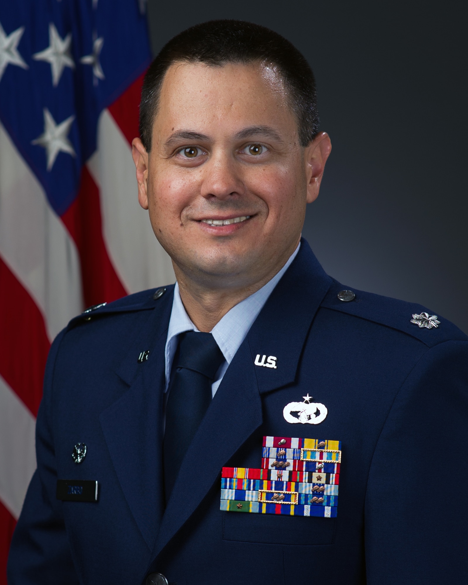 Lt. Col. Scott Zarbo, U.S. Air Force, official photo