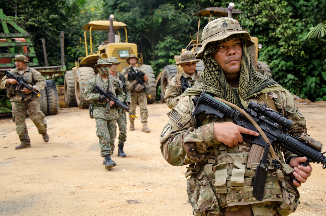 Jungle training pays off for U.S. and Malaysian Soldiers