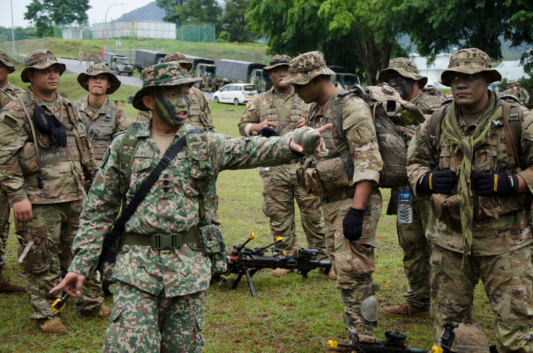 Army Reserve Soldiers part of Exercise Keris Strike in Malaysia