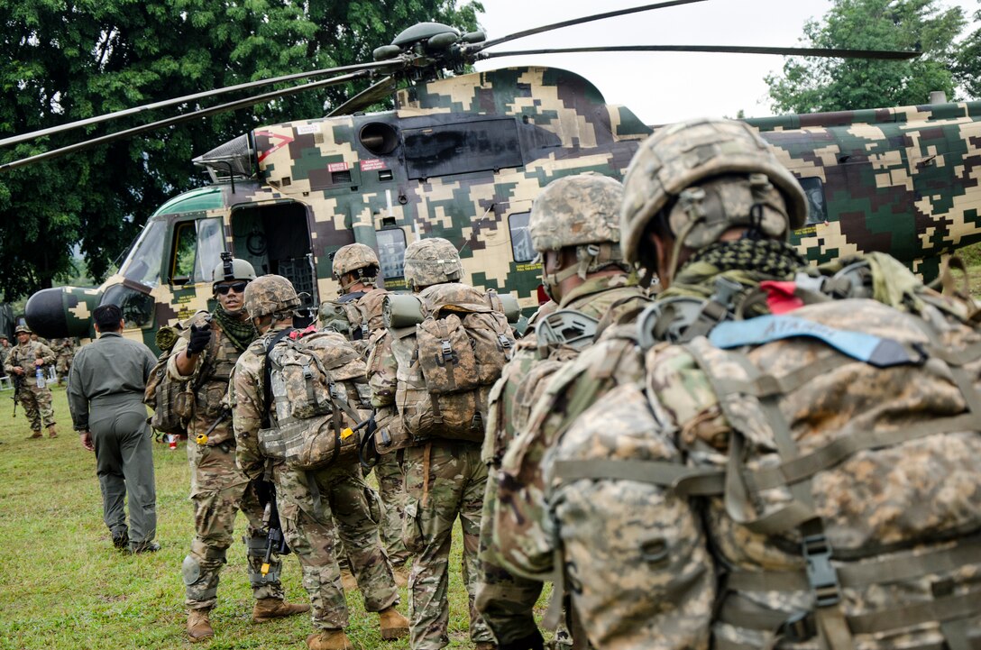 Army Reserve Soldiers part of Exercise Keris Strike in Malaysia