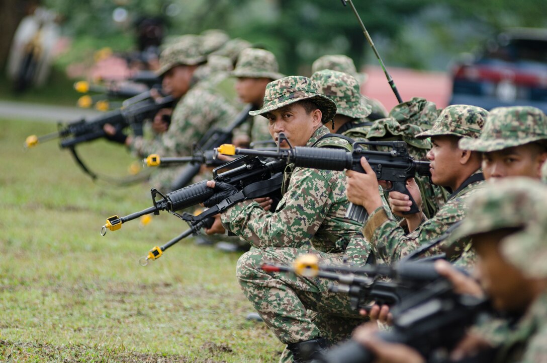 Army Reserve Soldiers part of Exercise Keris Strike in Malaysia