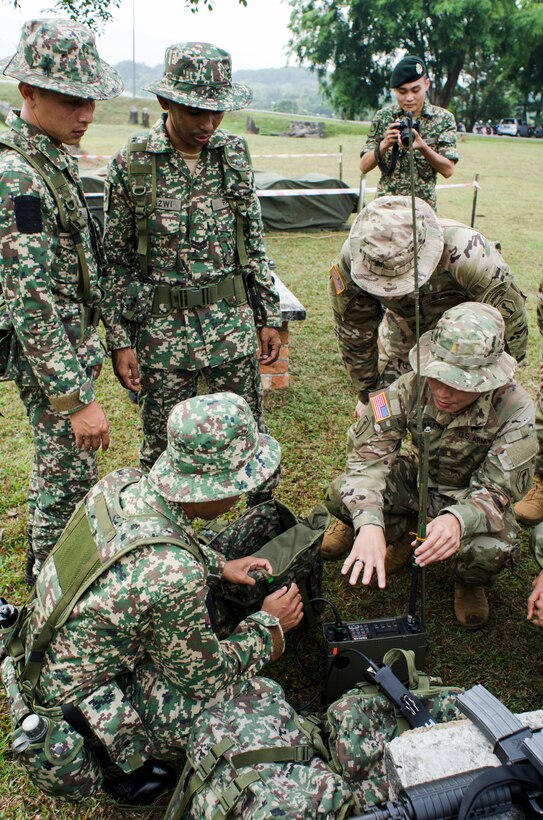Army Reserve Soldiers part of Exercise Keris Strike in Malaysia