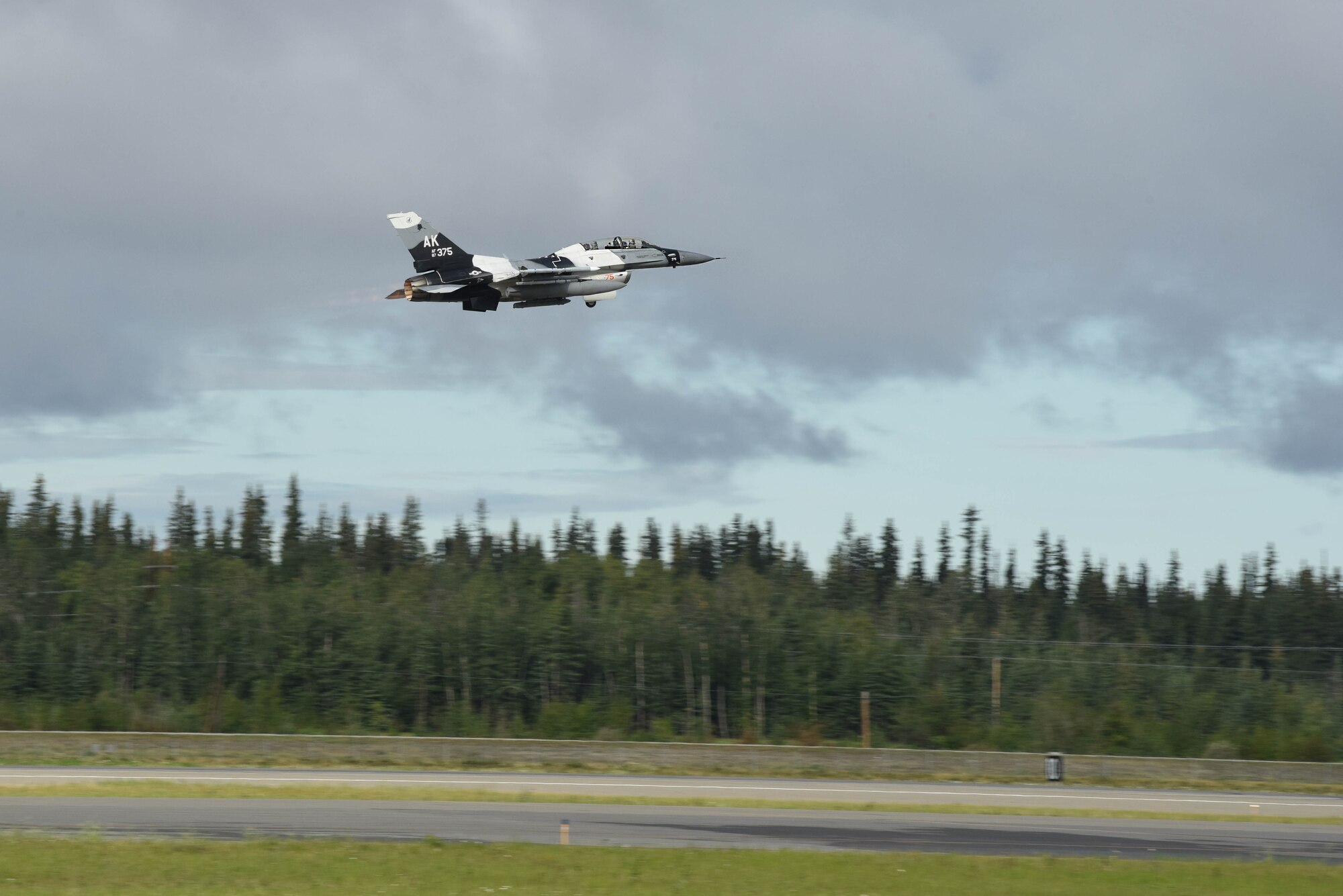 The flight provided an opportunity to showcase the 354th Fighter Wing’s mission and the value of the Joint Pacific Alaska Range Complex.