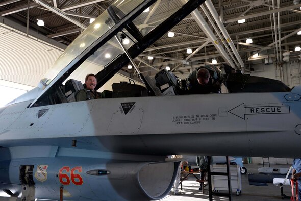 The flight provided an opportunity to showcase the 354th Fighter Wing’s mission and the value of the Joint Pacific Alaska Range Complex.