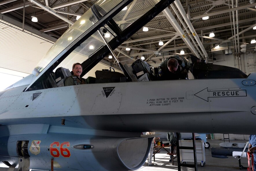 The flight provided an opportunity to showcase the 354th Fighter Wing’s mission and the value of the Joint Pacific Alaska Range Complex.