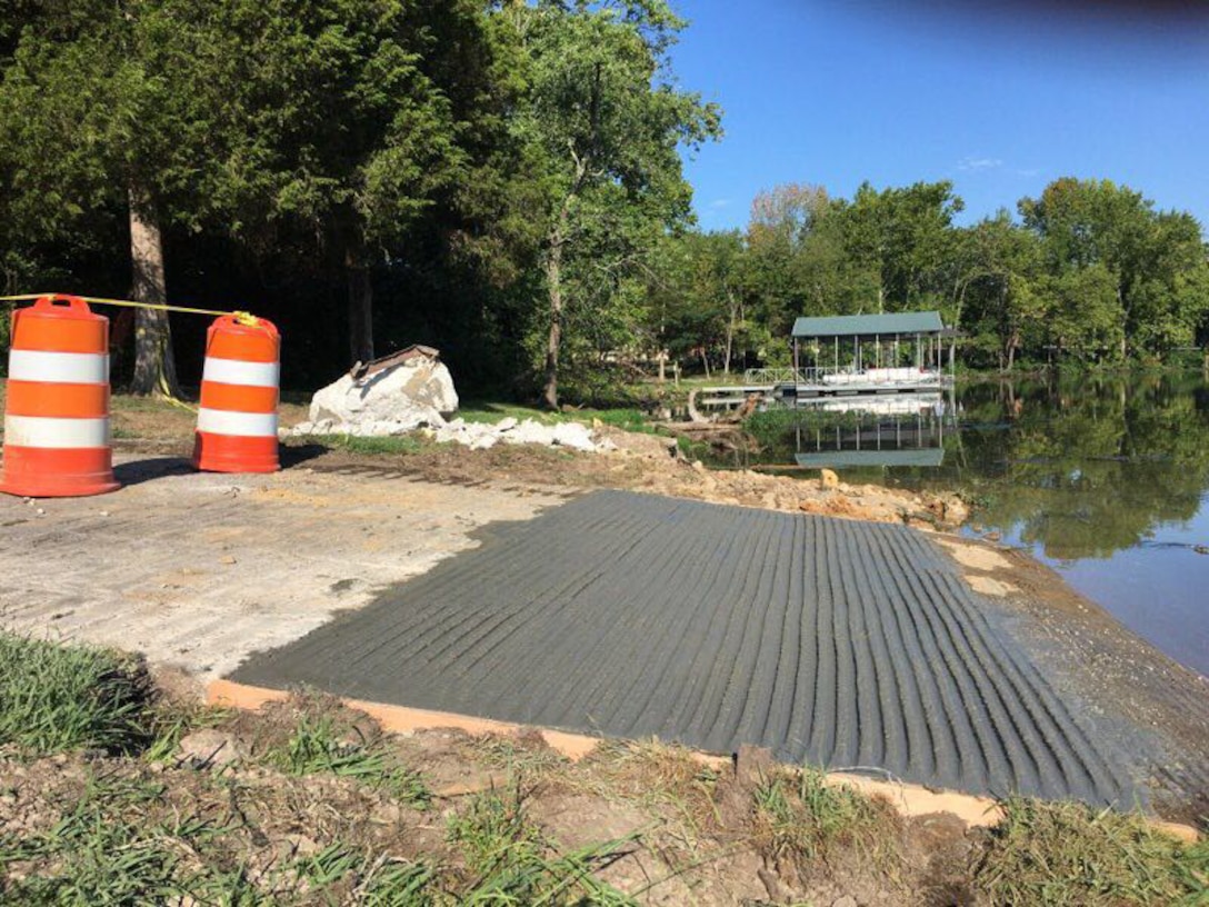 The U.S. Army Corps of Engineers Nashville District announces that Old Hickory Lake’s Martha Gallatin Boat Ramp in Lebanon, Tenn., is closed for repairs. The ramp reconstruction is expected to be finished and open to the public no later than Wednesday, Aug. 15, 2018. (USACE Photo)