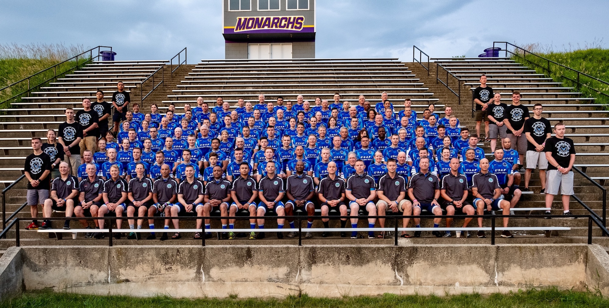 RAGBRAI 2018 Air Force team (Courtesy photo)