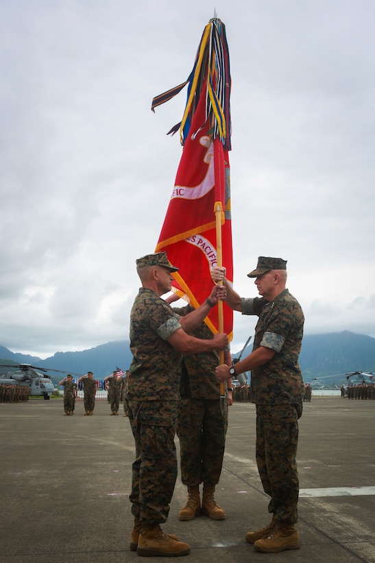 U.S. Marine Corps Forces, Pacific Change of Command