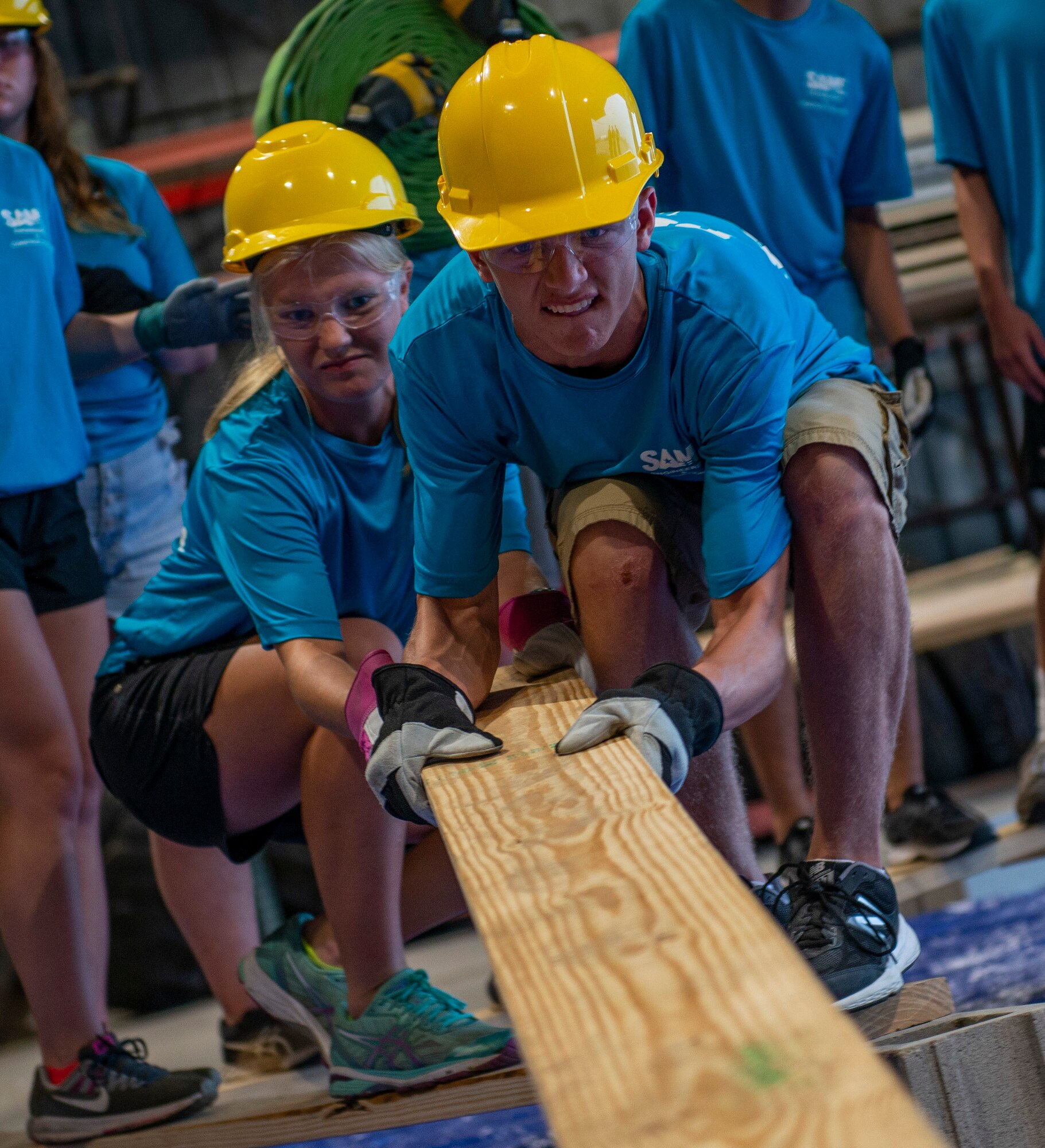 The Society of American Military Engineers hosted the Science, Technology, Engineering and Math camp July 23-28 at Scott AFB, Illinois.