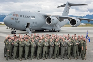 Airmen of 249th Airlift Squadron change their affiliation to the 144th Airlift Squadron.