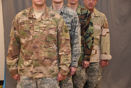 Starting October 1, 2018, the Operational Camouflage Pattern uniform will be the new uniform of the U.S. Air Force. The OCP Replaces the Airman Battle Uniform, which has been the standard uniform since 2011, when it replaced both the woodland camouflage Battle Dress Uniform and Desert Camouflage Uniform.