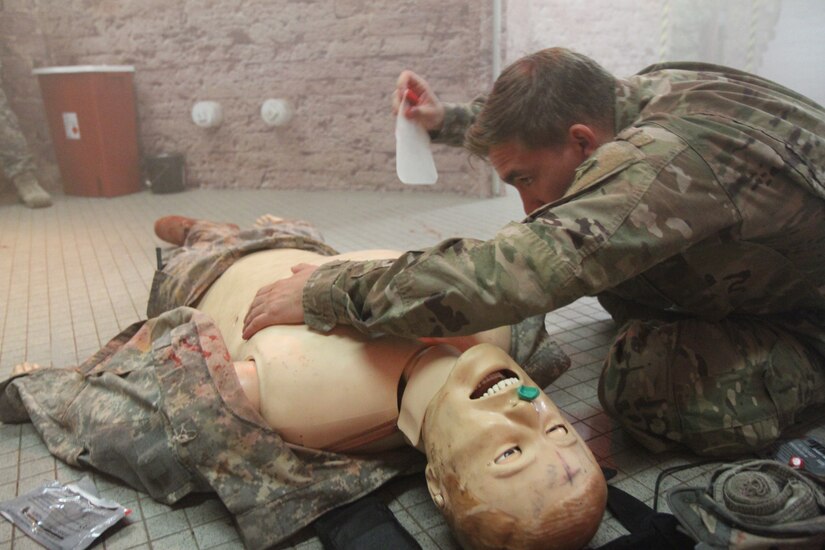 U.S. Army Reserve medics train with realism