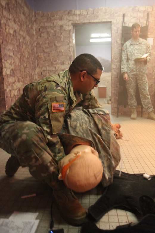 U.S. Army Reserve medics train with realism