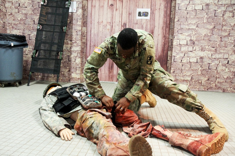 U.S. Army Reserve medics train with realism