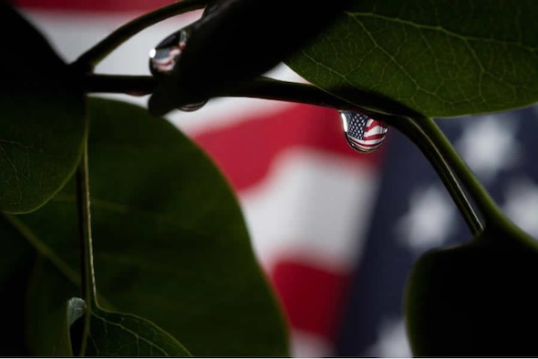 2018 Air Force Photo Contest adult novice first place winner with a photo titled “Freedom in Every Drop” is from Ramstein Air Base, Germany. (Photo by Robert Smith)