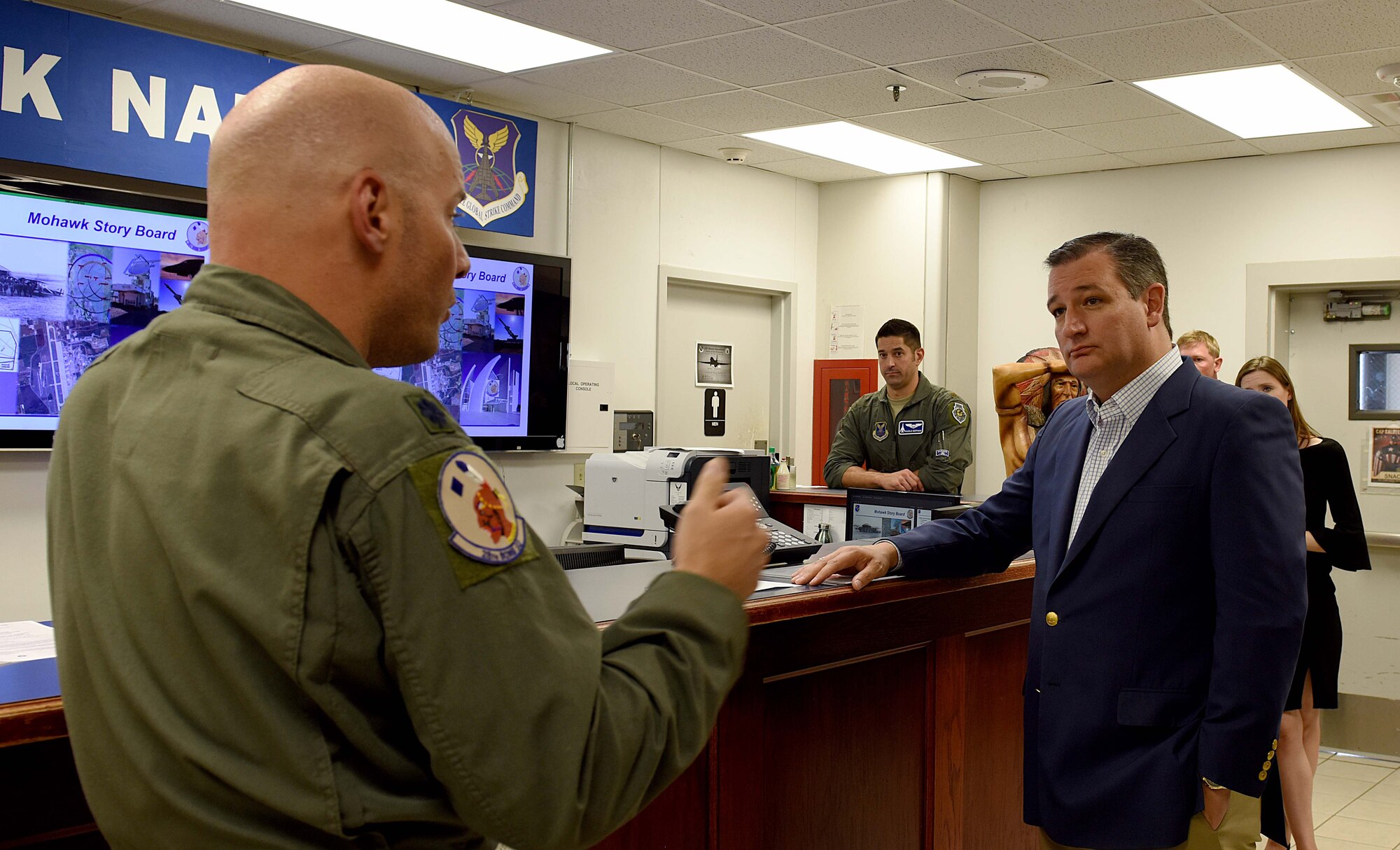 Sen. Ted Cruz visits Dyess