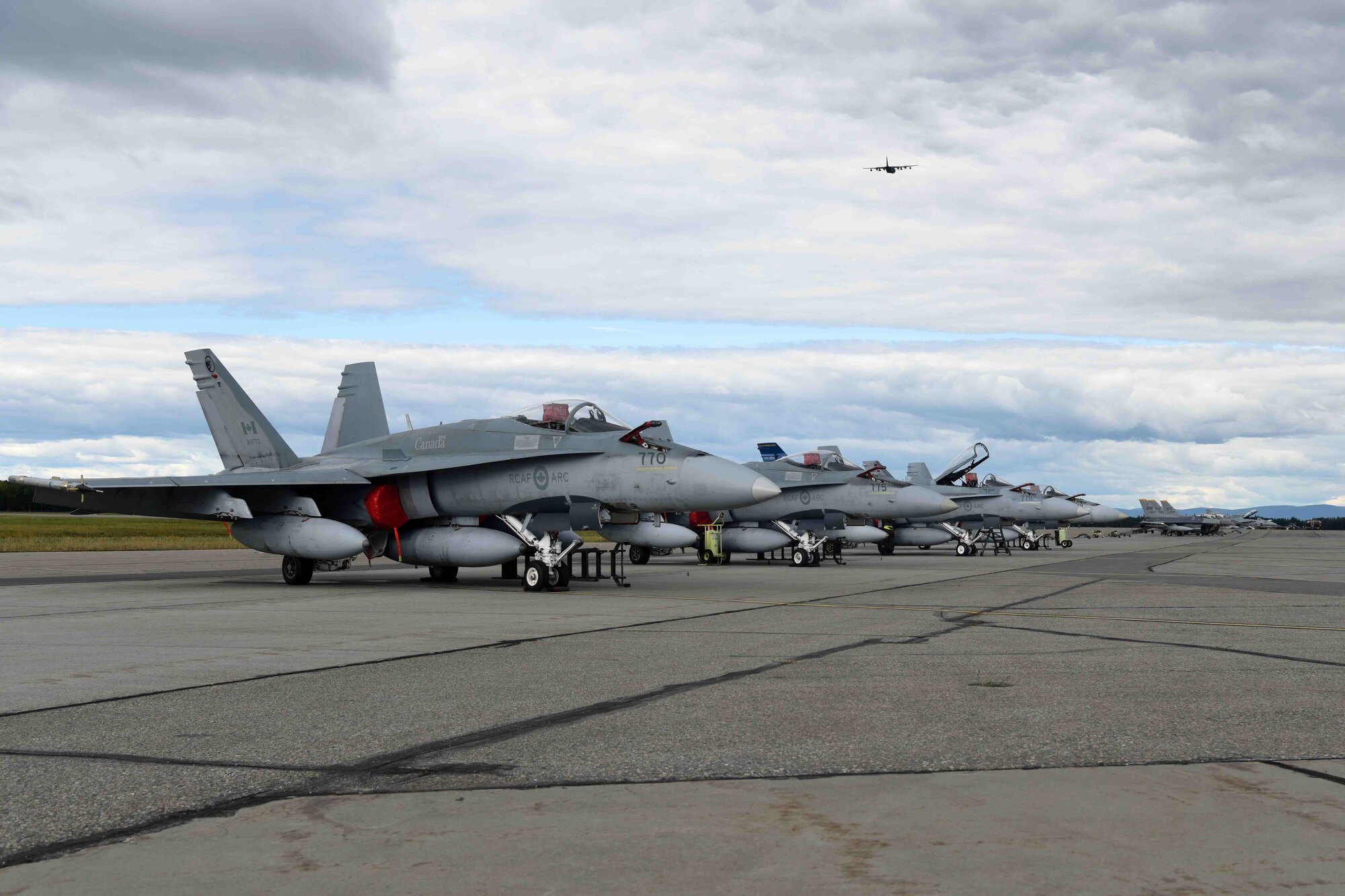 RF-A takes place in the Joint Pacific Alaska Range Complex, which is one of the largest aerial training ranges in the world with approximately 65,000 square miles of airspace.