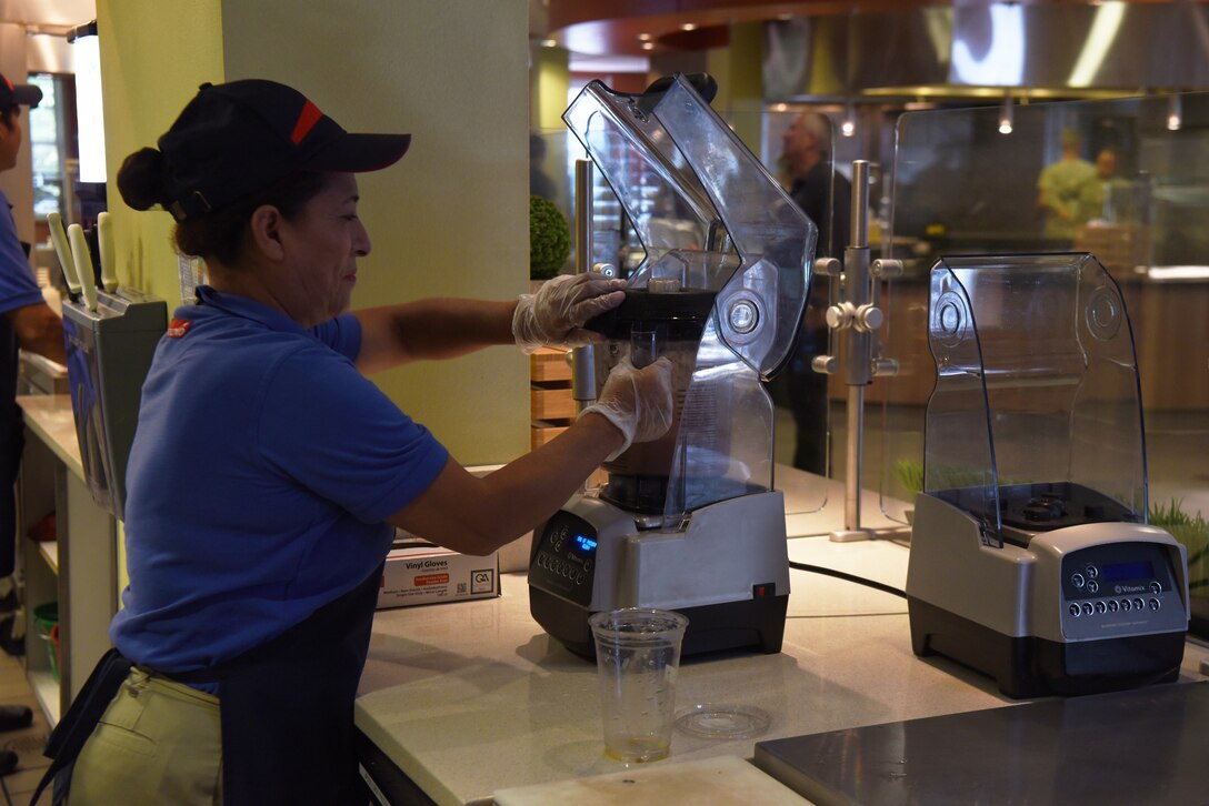 Grab a tray, pick a station, place an order, wait patiently for delicious nutrition.