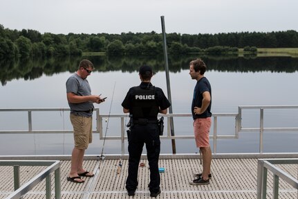 Fort McCoy police officer serves in two ways