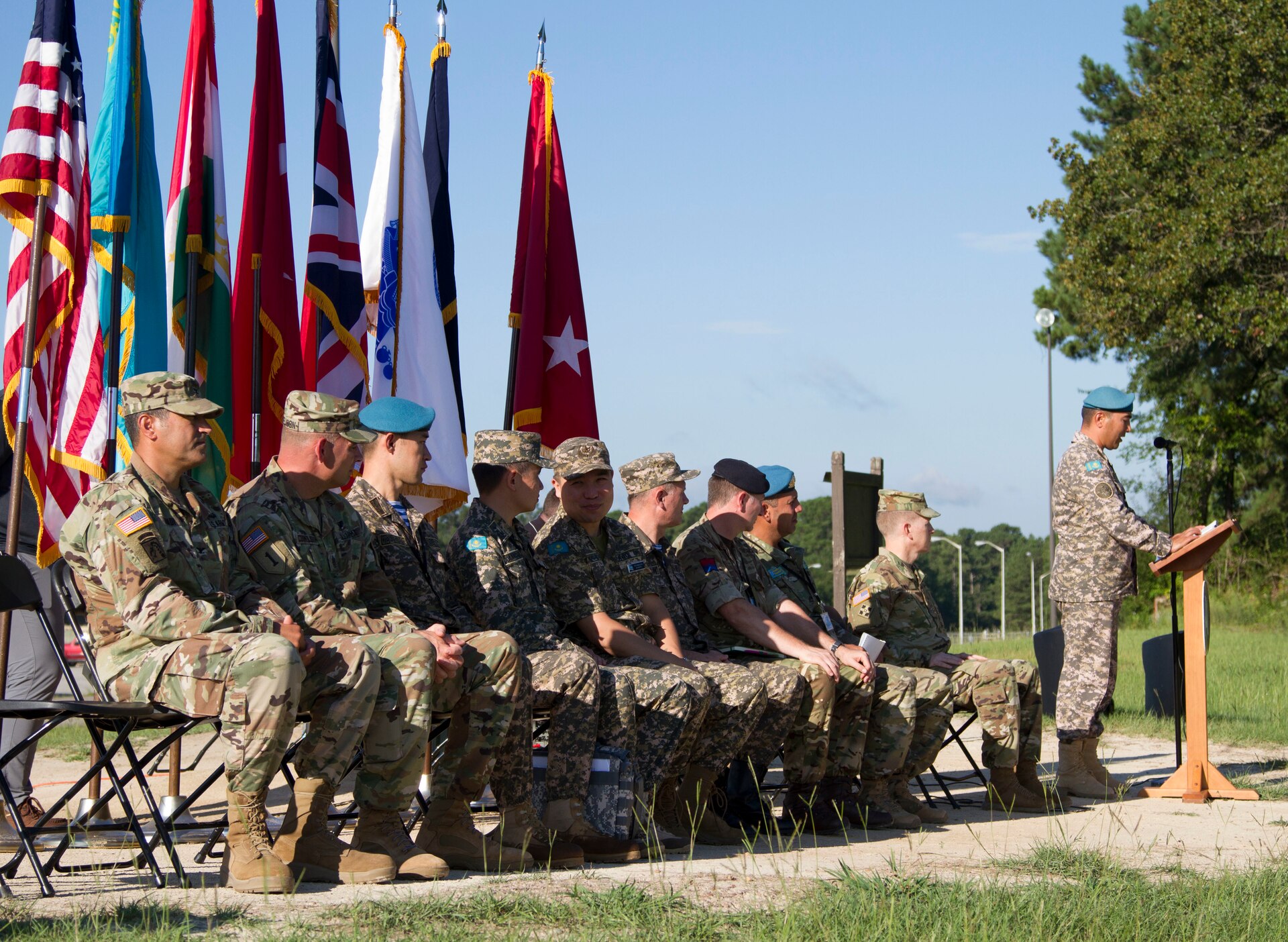 Exercise STEPPE EAGLE 18 is an annual multi-national exercise sponsored by the Chairman of the Joint Chiefs of Staff and executed by the United States Central Command. This premier multi-national exercise helps build trusted relationships and mutual understanding in the region, while allowing more than 250 participants to practice interoperability.