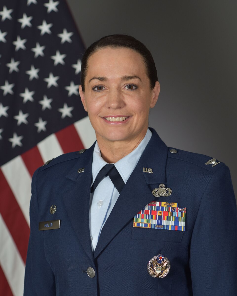 Col. Carol J. Miller, 100th Mission Support Group Commander
