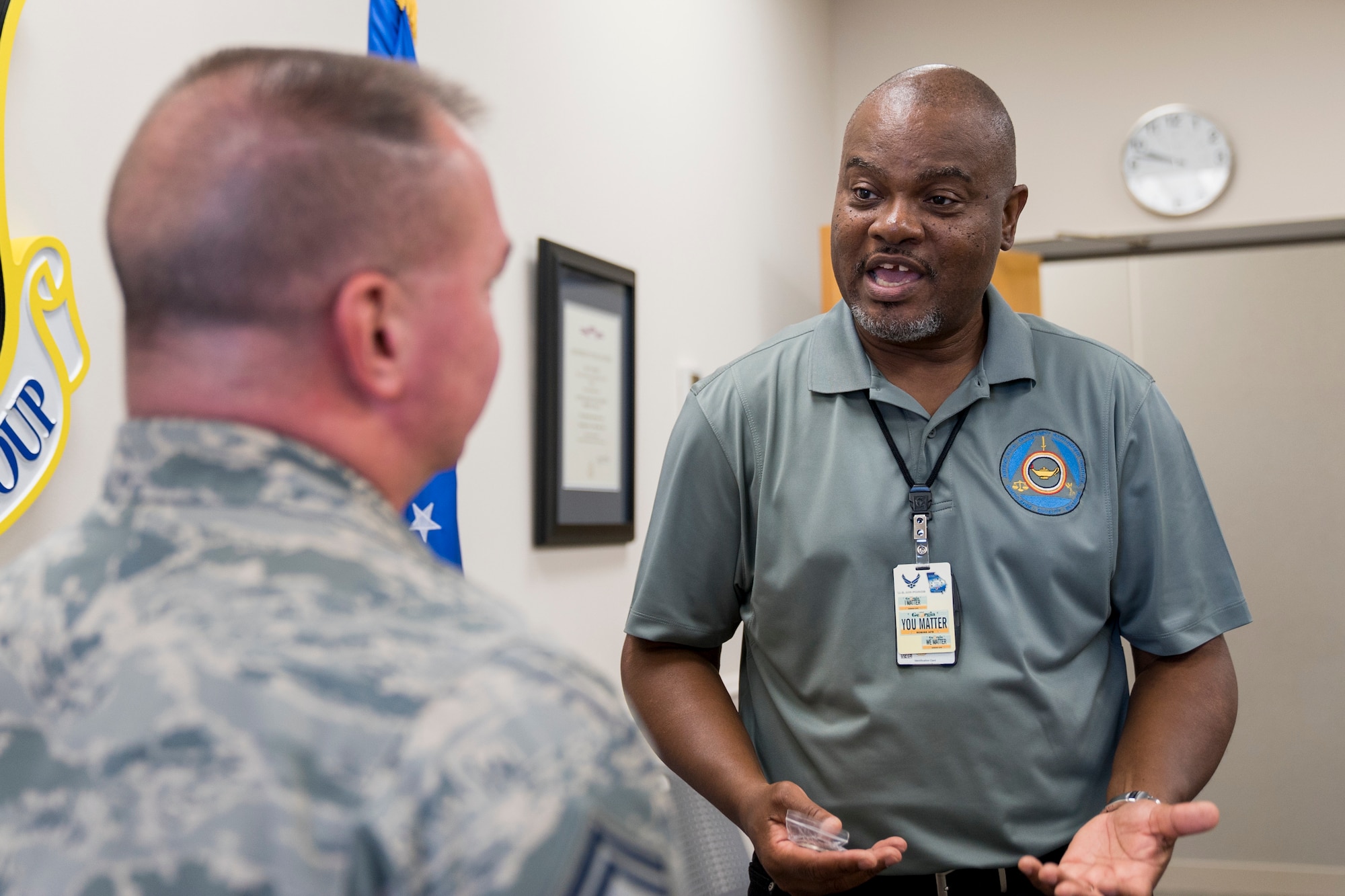 Senior Master Sgt. Richard Neal helps shape and mentor Reserve Citizen Airmen