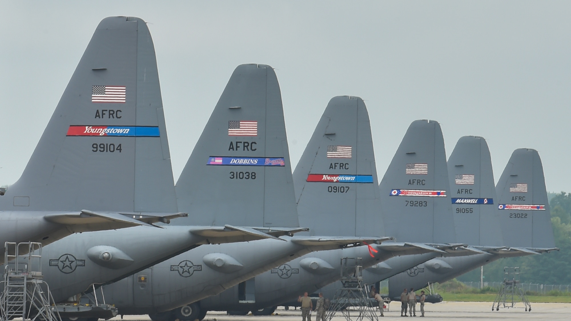 Youngstown Air Reserve Station hosted Tac Week were C-130H Hercules from YARS, Dobbins Air Reserve Base and Maxwell Air Force Base competed in a series of challenges.