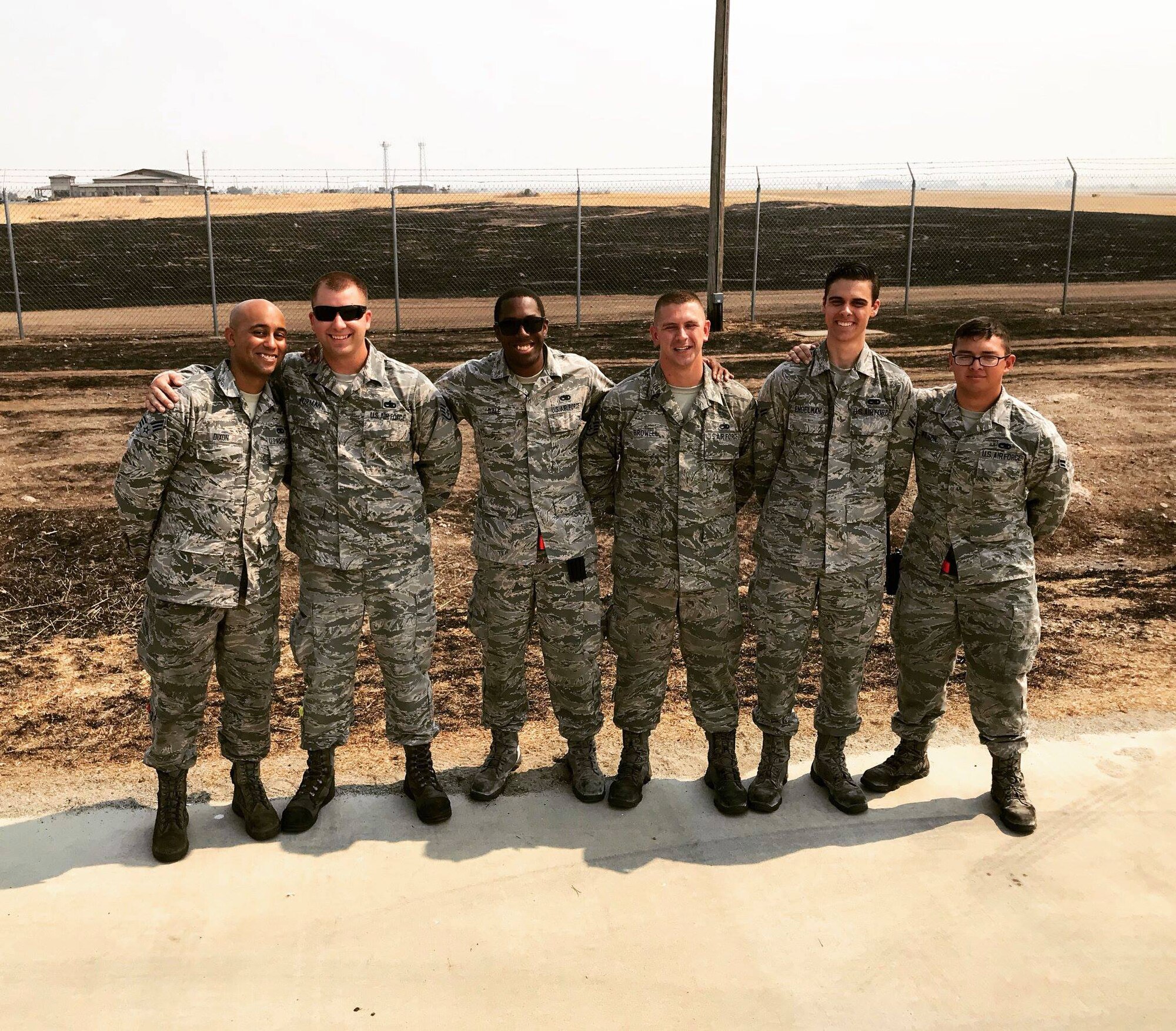 On June 27, 2018, a fire threatened the Beale air traffic control tower and occupied U-2 Dragon Lady hangars. With the initial response from 9th Aircraft Maintenance Squadron members, they were able to hold off the fire from damaging anything until fire service arrived on scene.